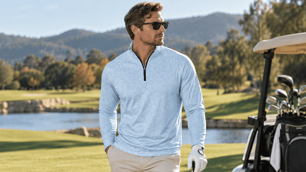 Men's Quarter Zip: How to Choose the Right One for Golf, Running & Everyday Wear