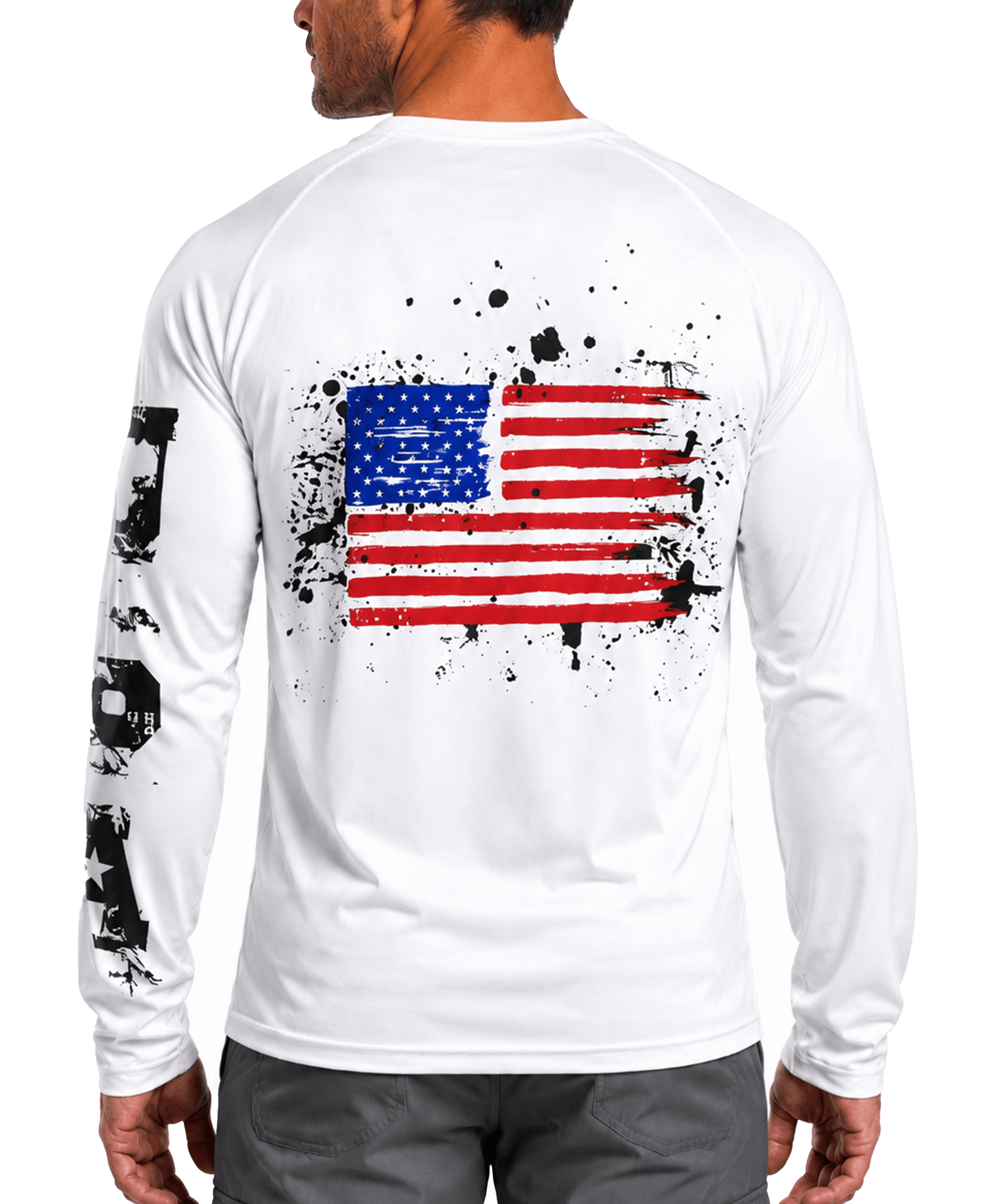 American Flag Performance Tee