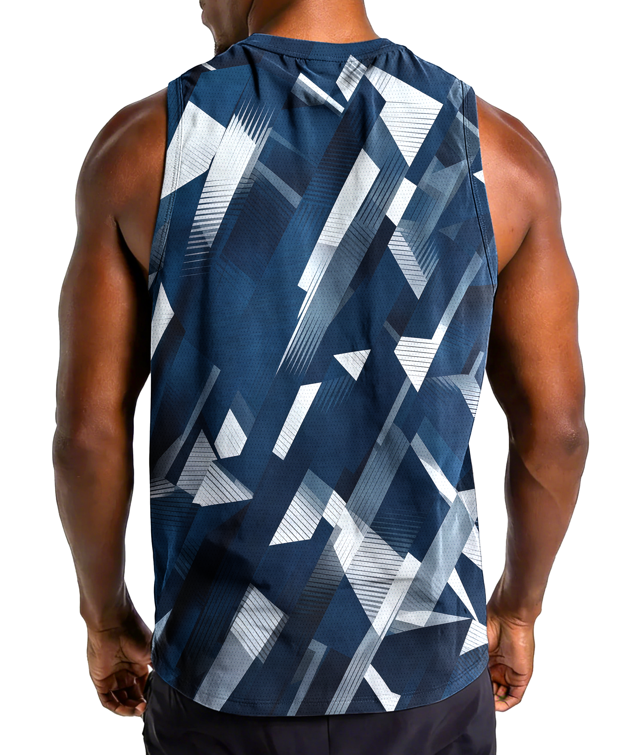 Bold Drop Grey Tank Top