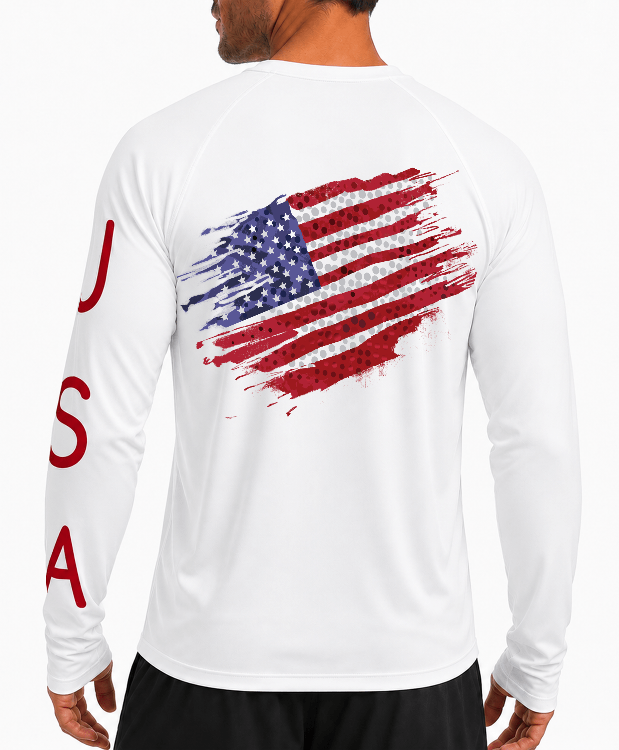 American Flag Performance Tee