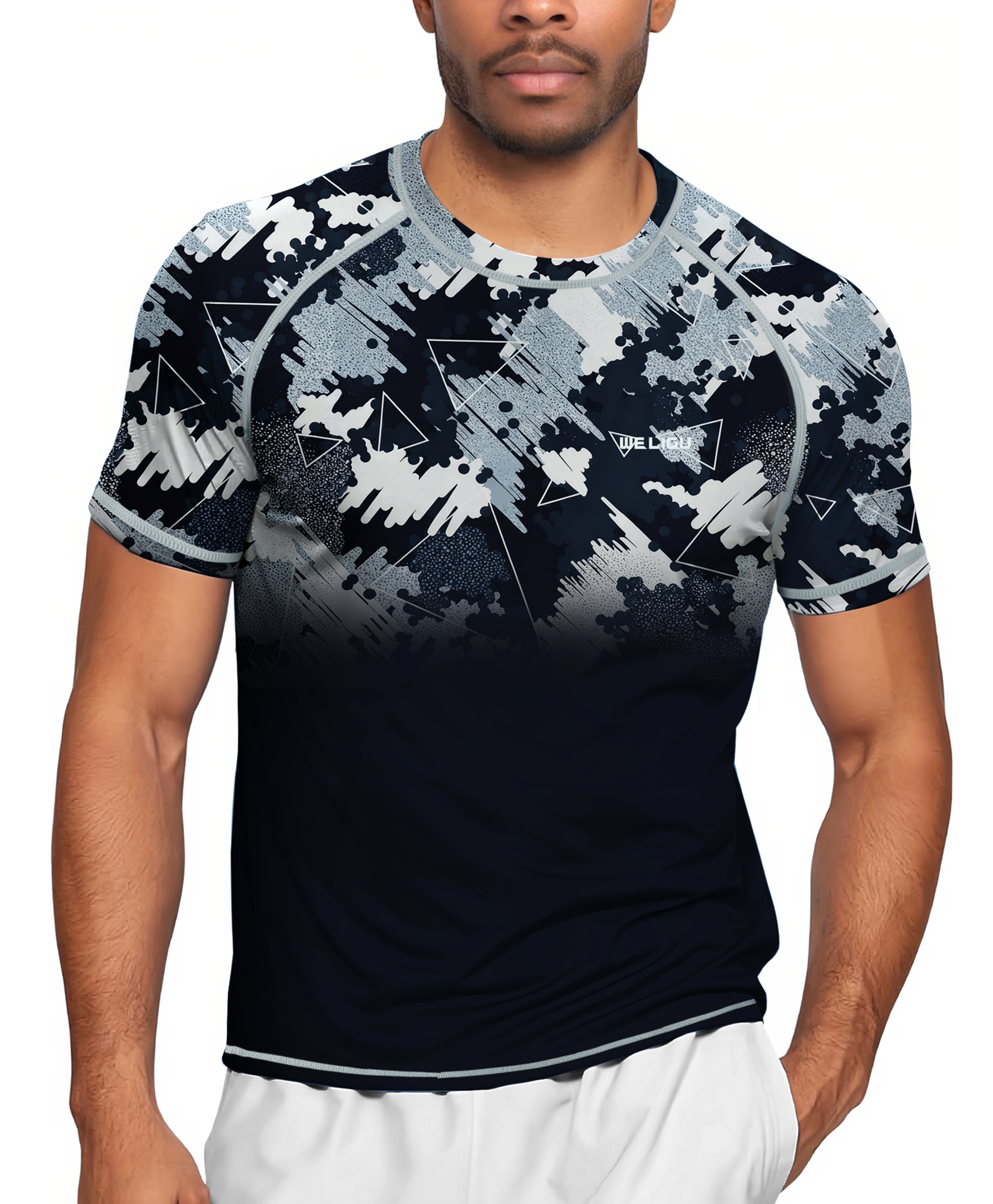 Fish Camo Short Sleeve