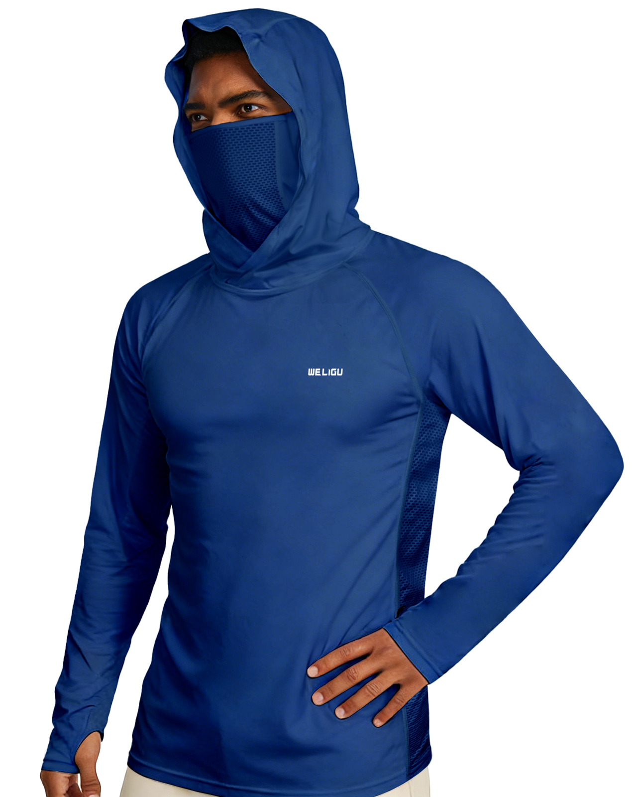 Hooded Shirt with Mask