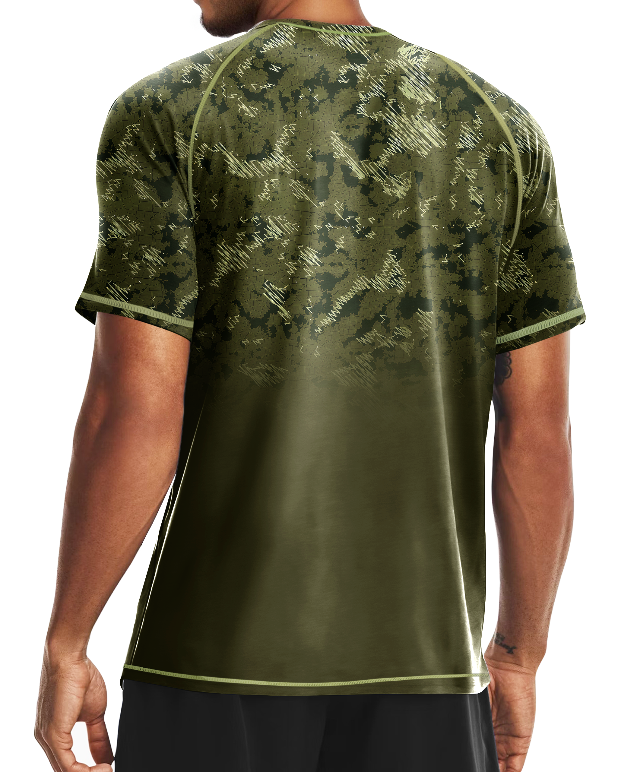 Fish Camo Short Sleeve