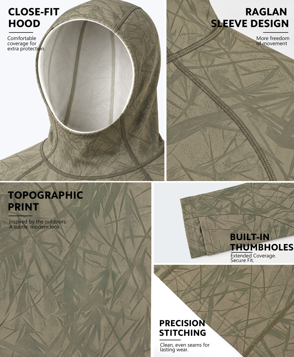 Men's Hooded Performance Shirt