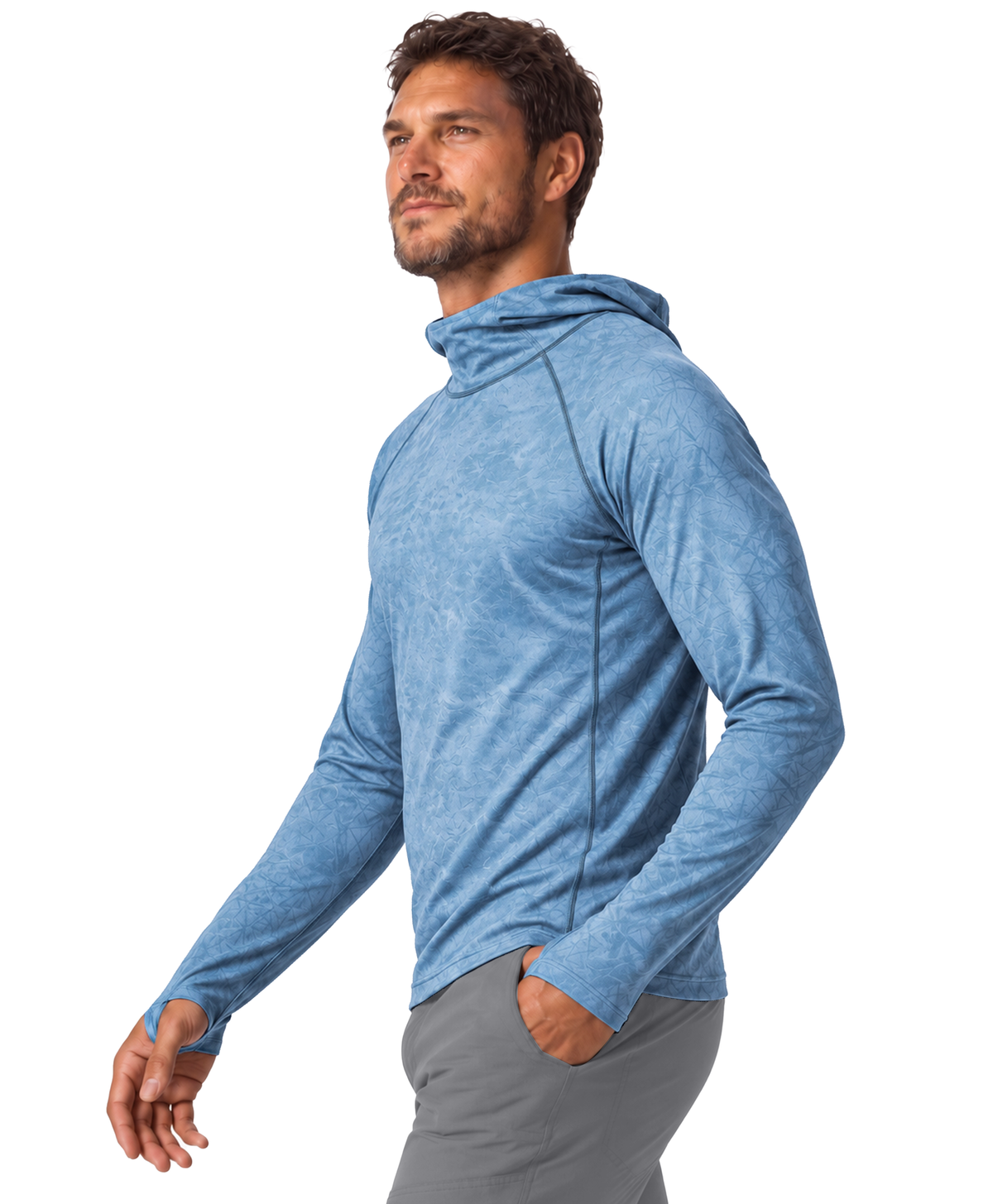 Men's Hooded Performance Shirt