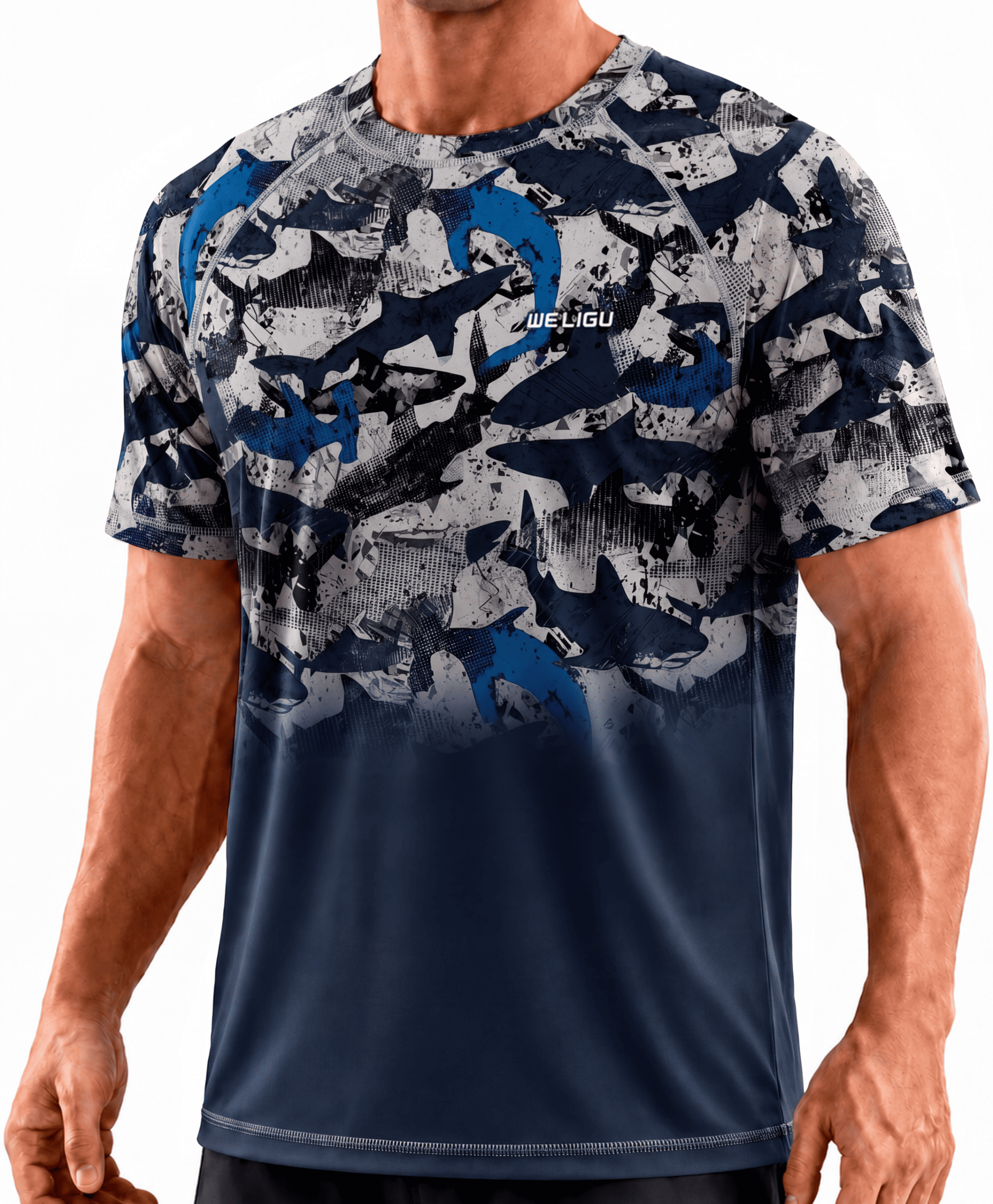 Fish Camo T-shirts