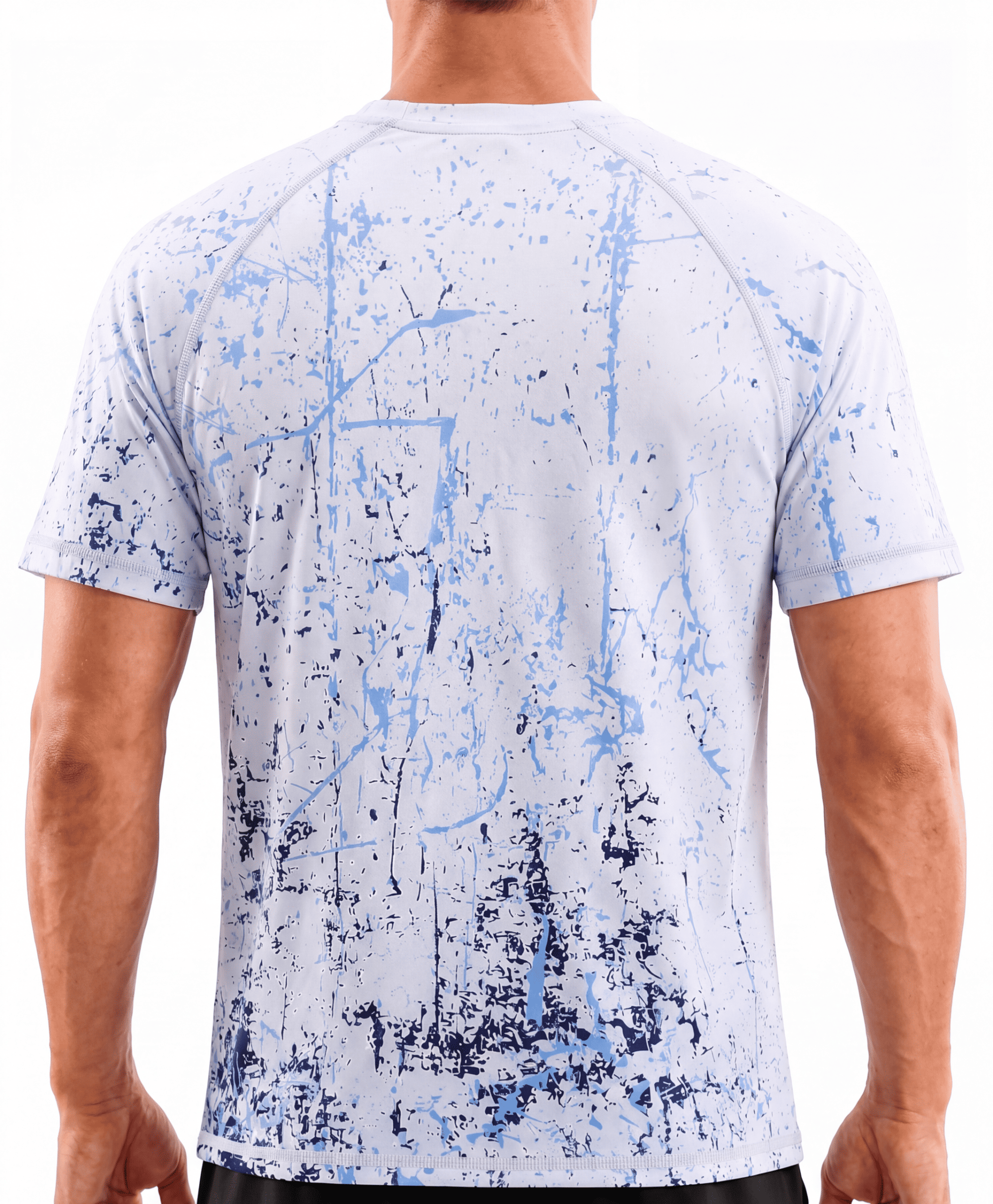 Abstract Camo Short Sleeve