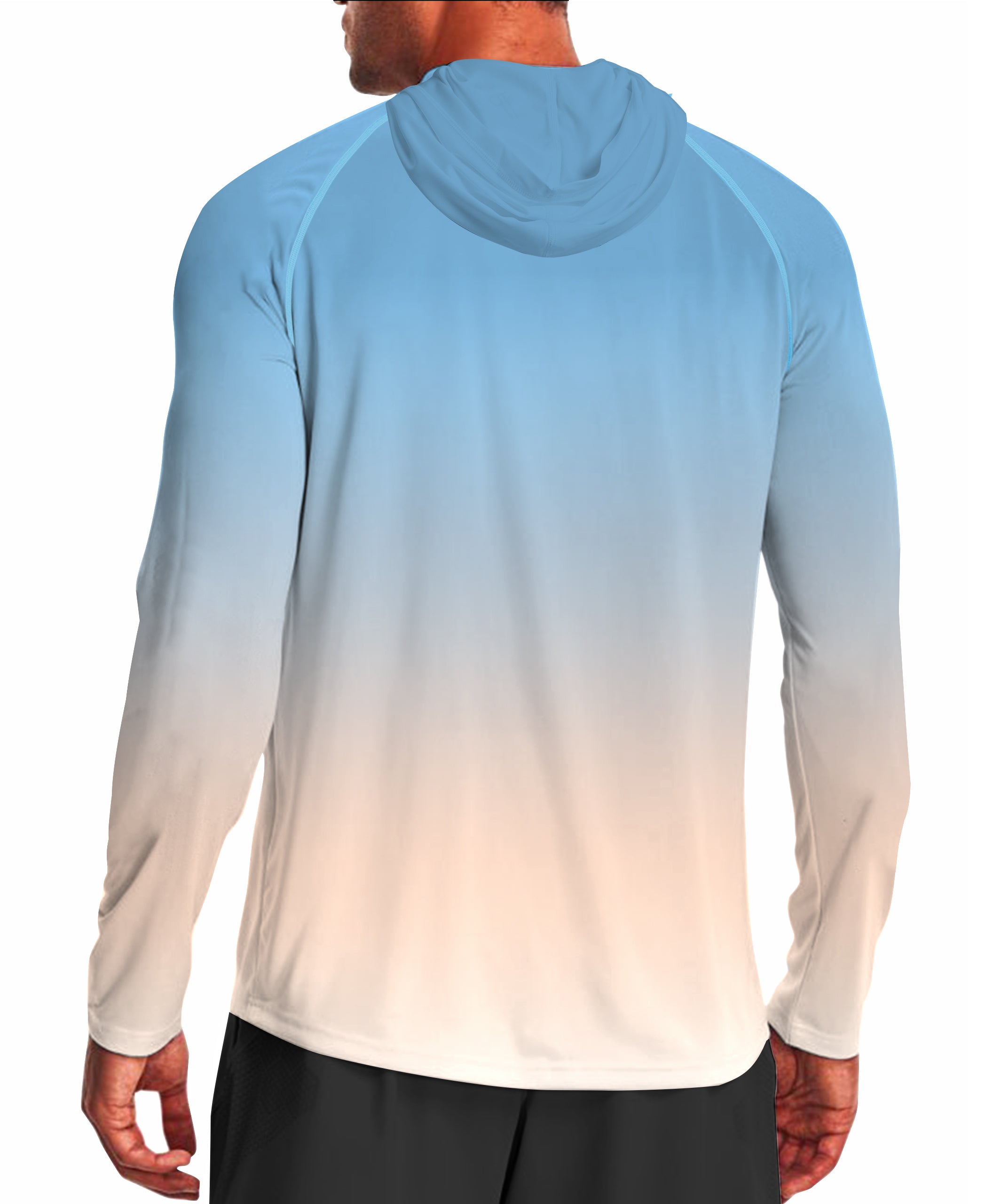 Apricot Gradient UPF 50+ Sunscreen Hoodie