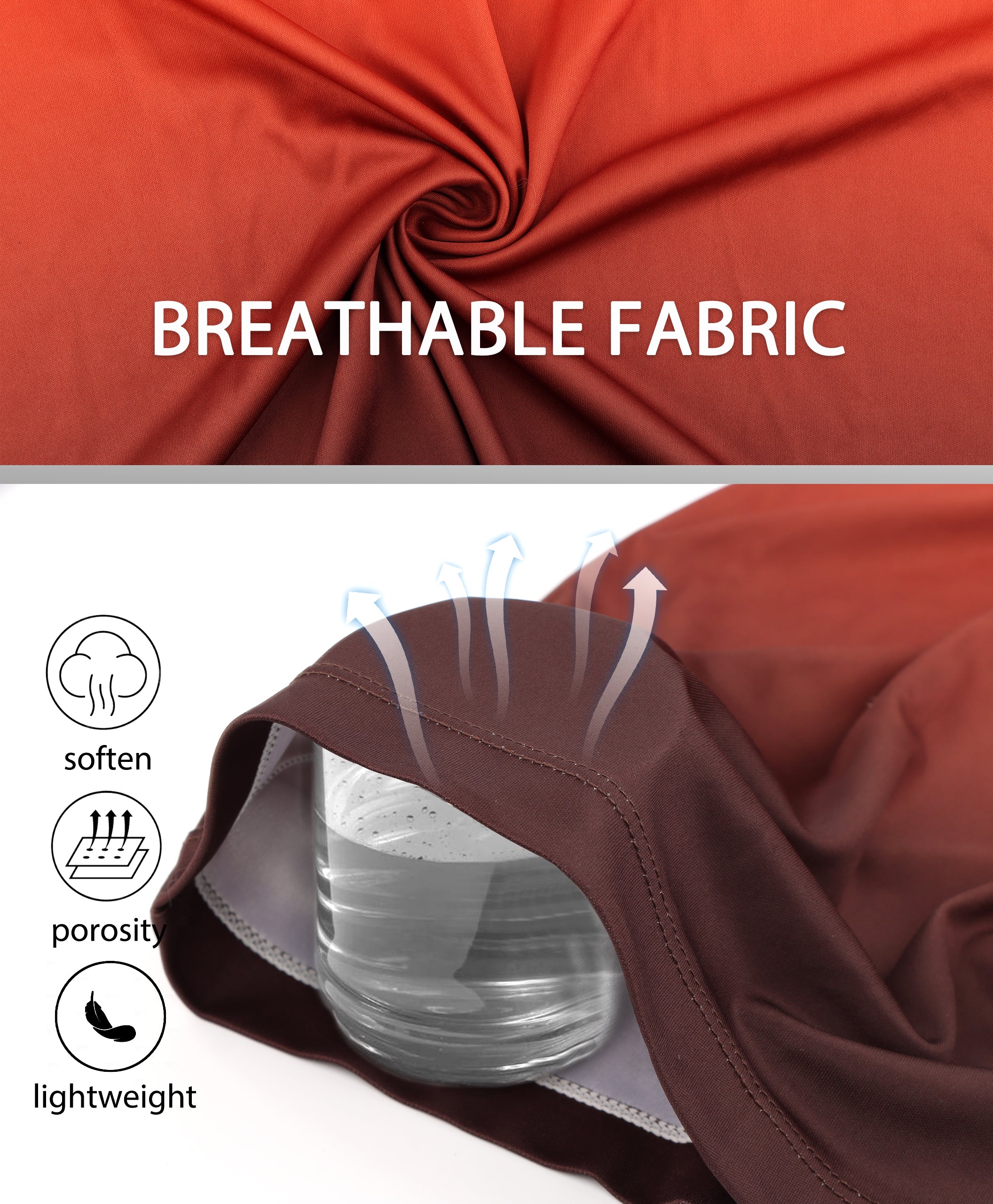 Orange Gradient UPF 50+ Sunscreen Hoodie