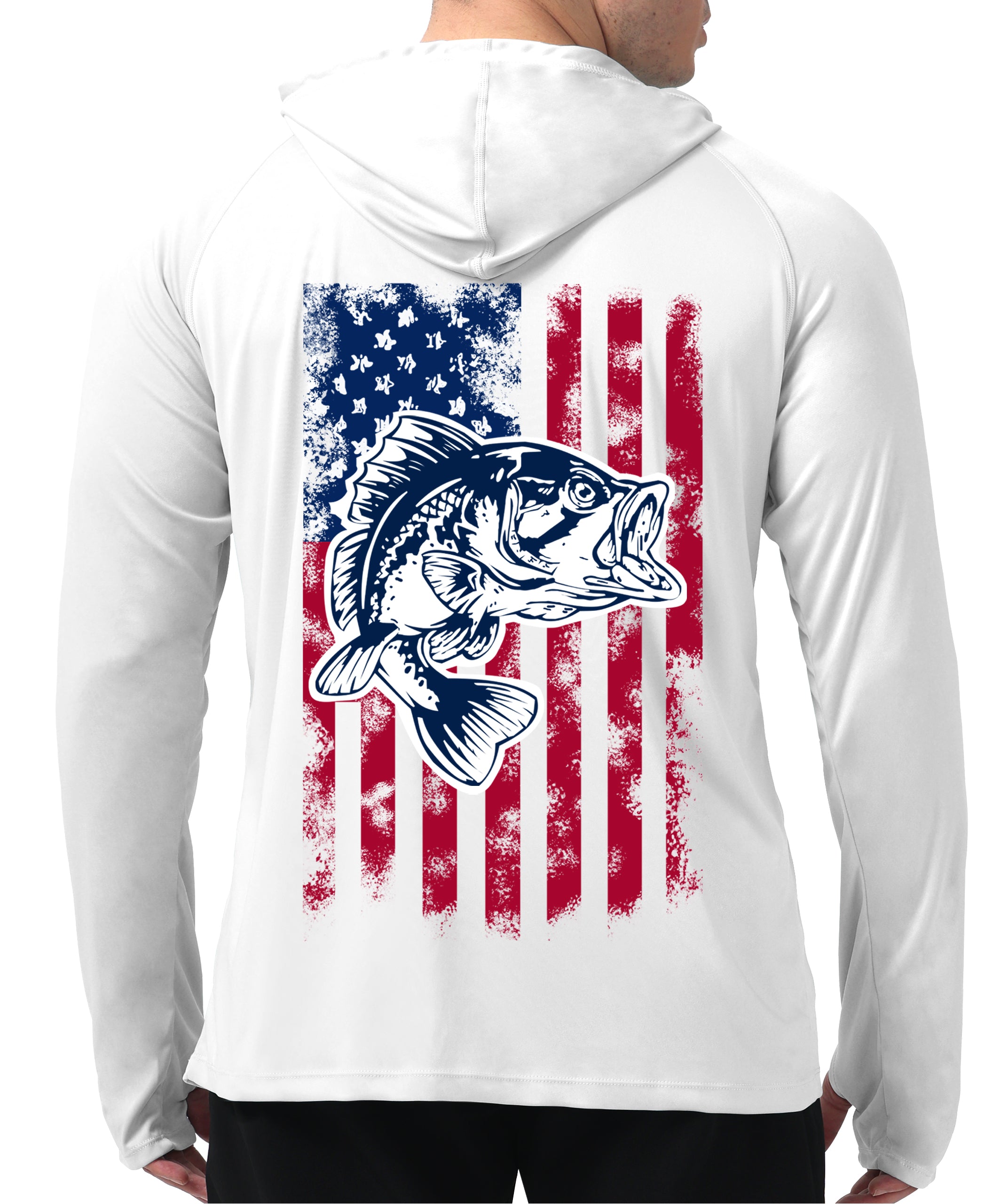 Patriotic American Flag Hoodie