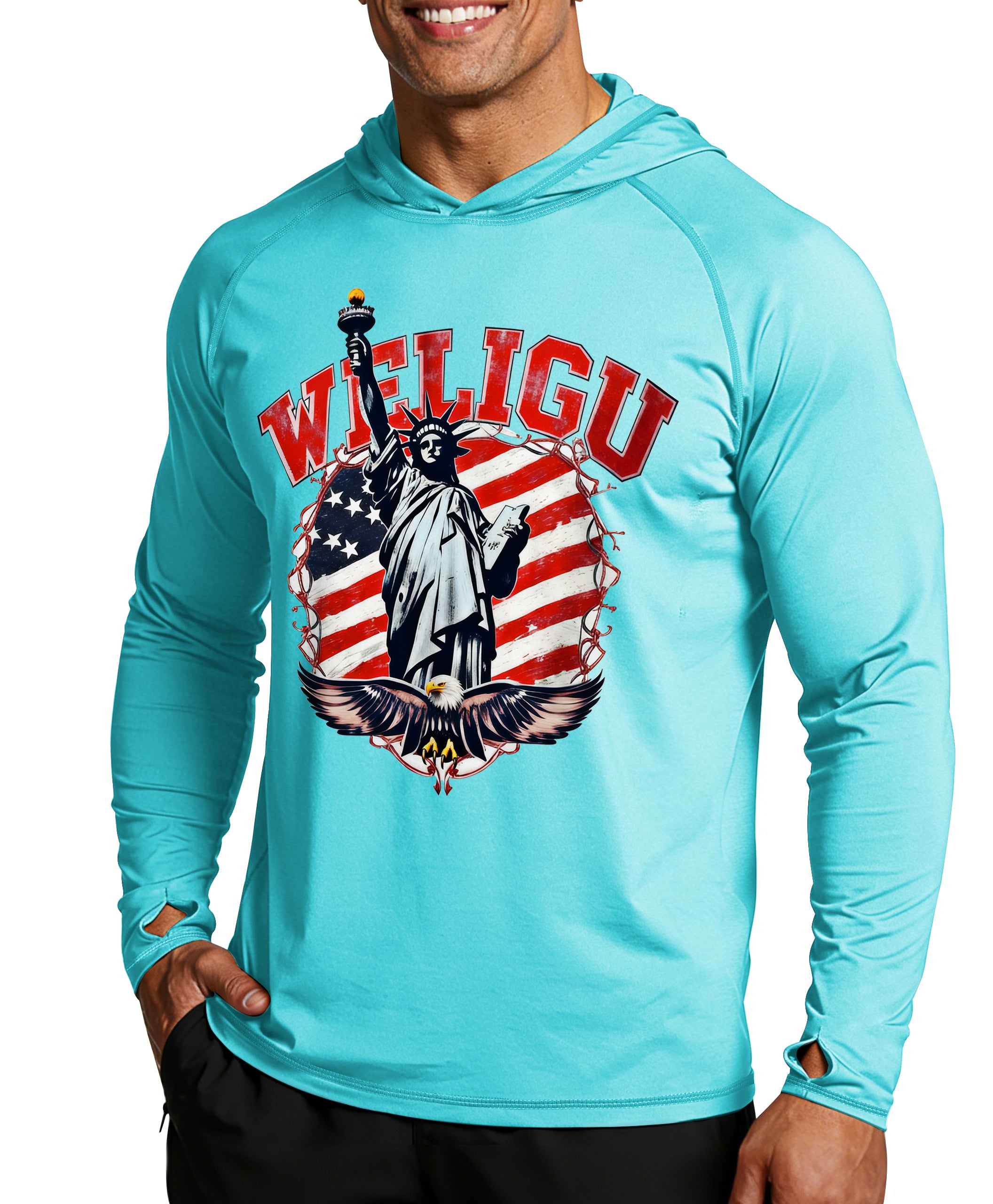 American Flag Hoodie