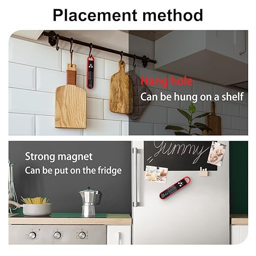 Smart Wireless Food Thermometer with App Control | Instant-Read Probe for BBQ, Baking & Frying
