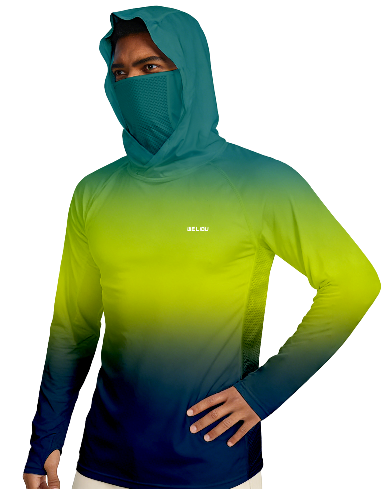 Hooded Shirt with Mask