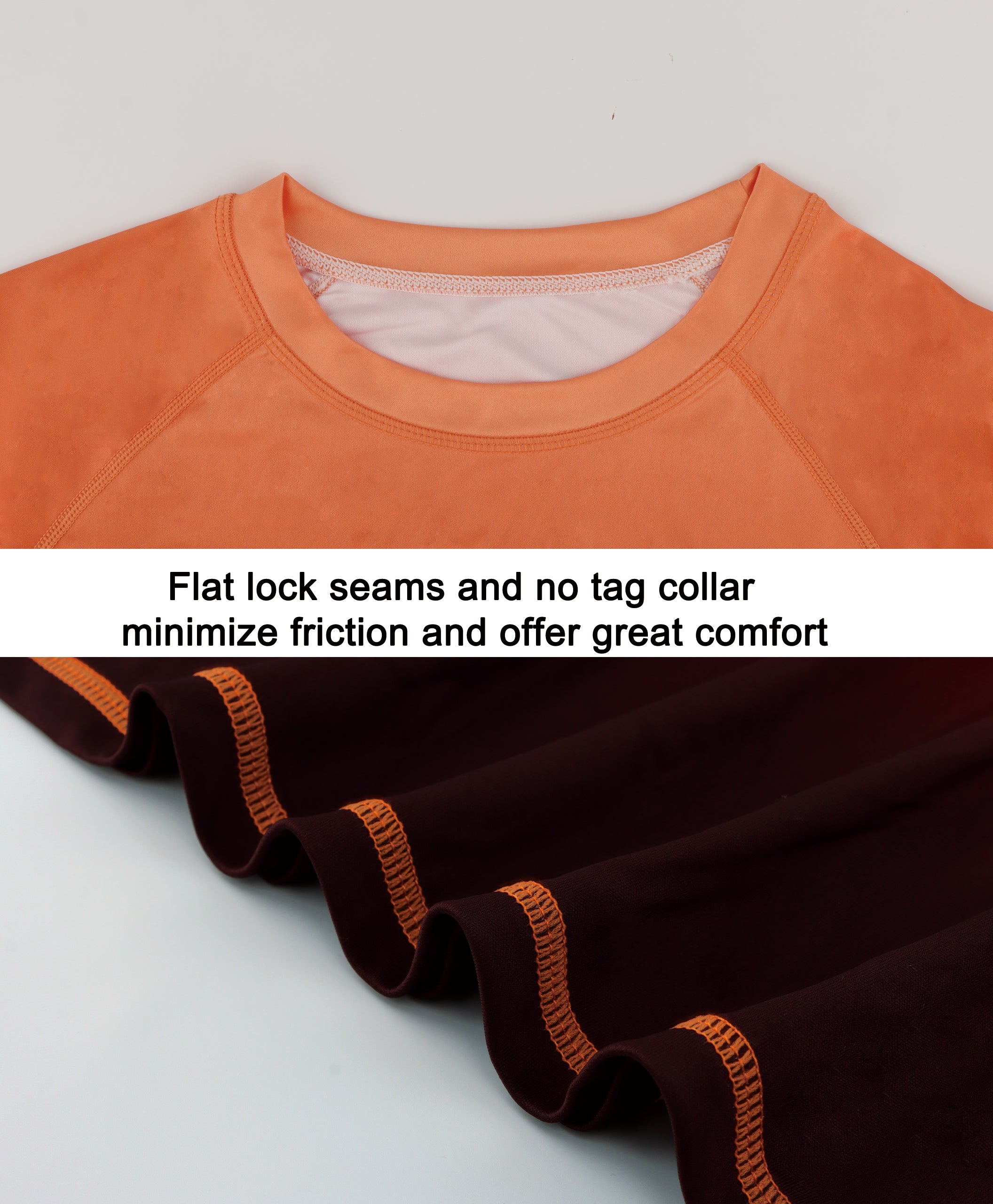 Orange Gradient UPF 50+ Sunscreen T-Shirt