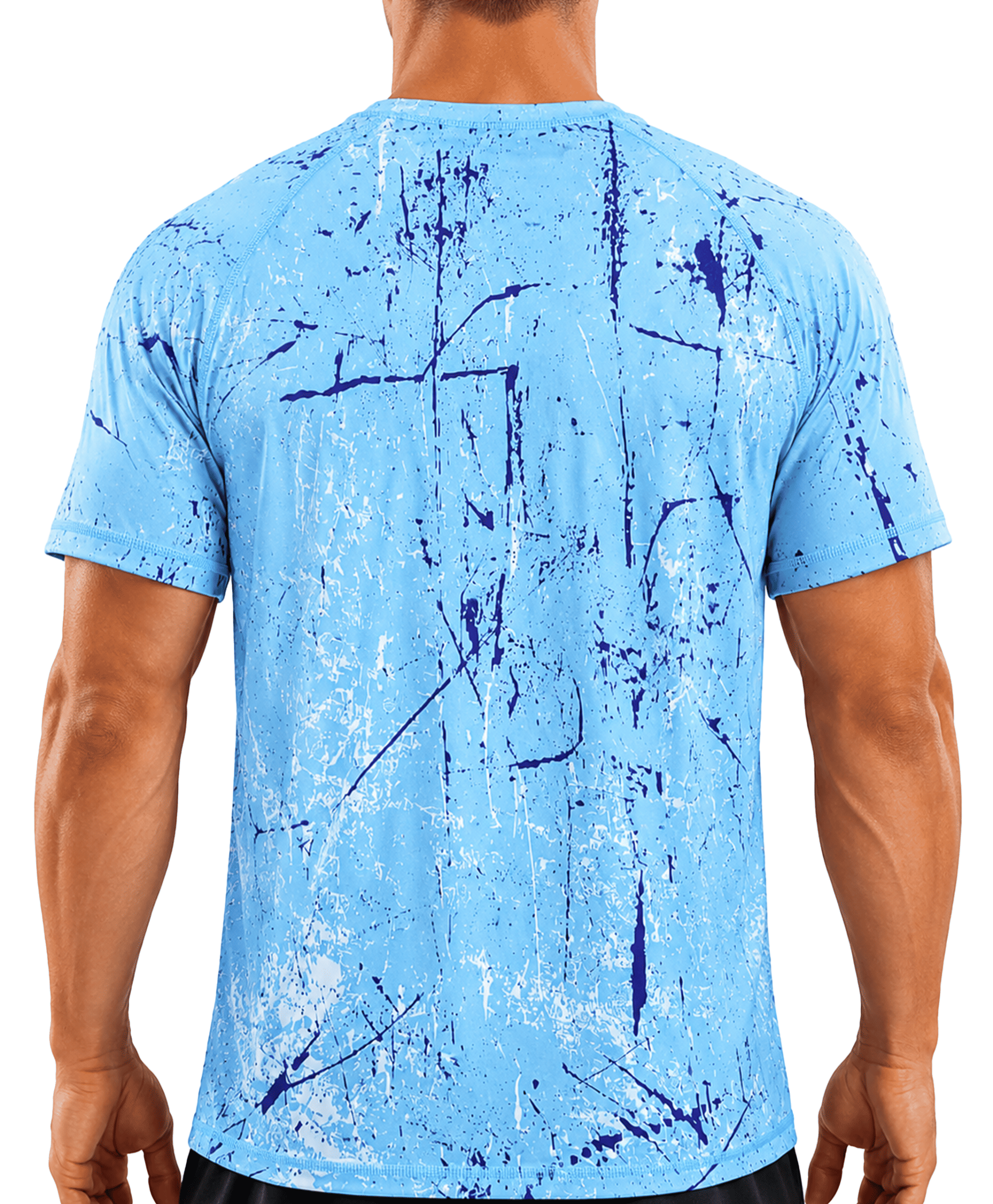 Abstract Camo Short Sleeve