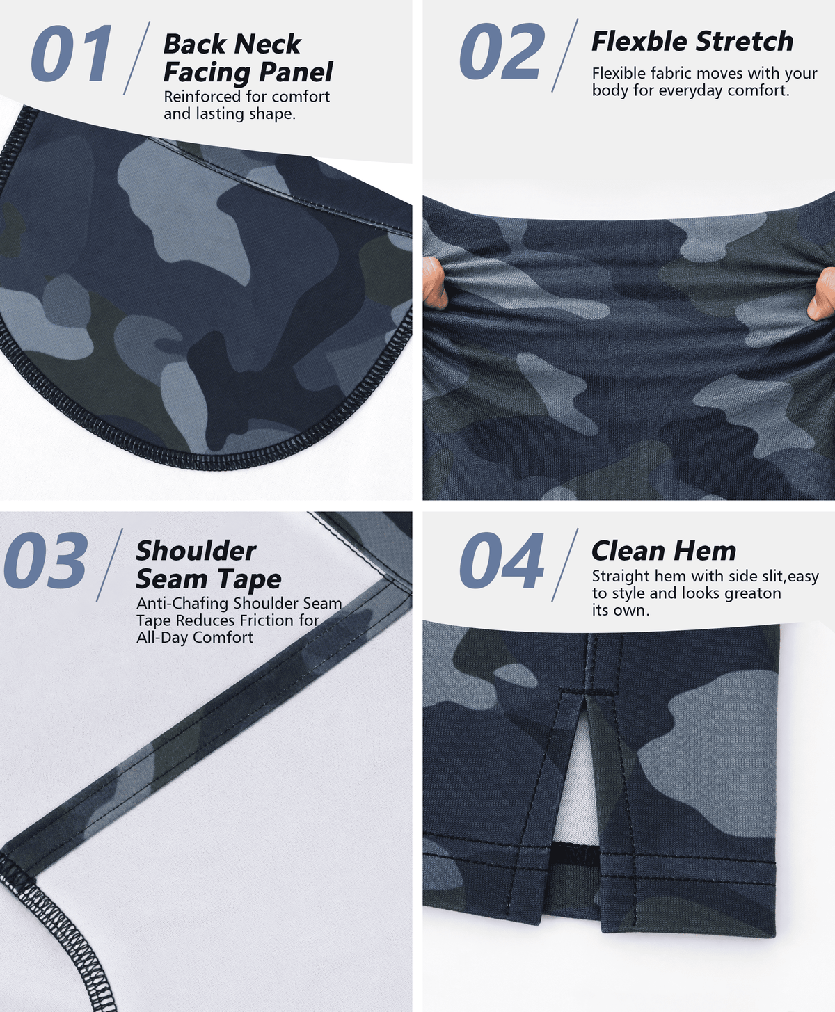 Men's Camo Performance Polo