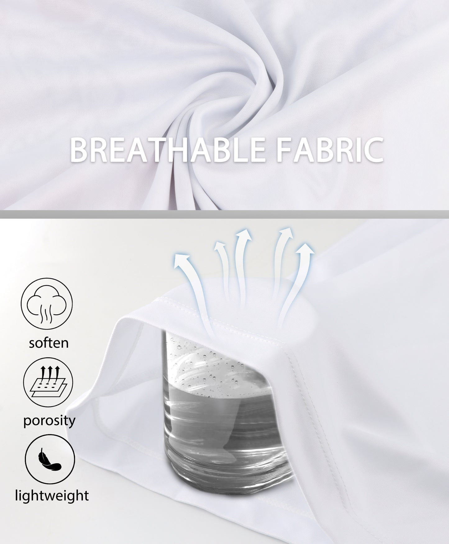 White Design UPF 50+ Sunscreen Hoodie