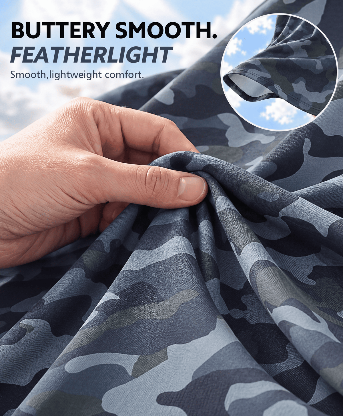 Men's Camo Performance Polo