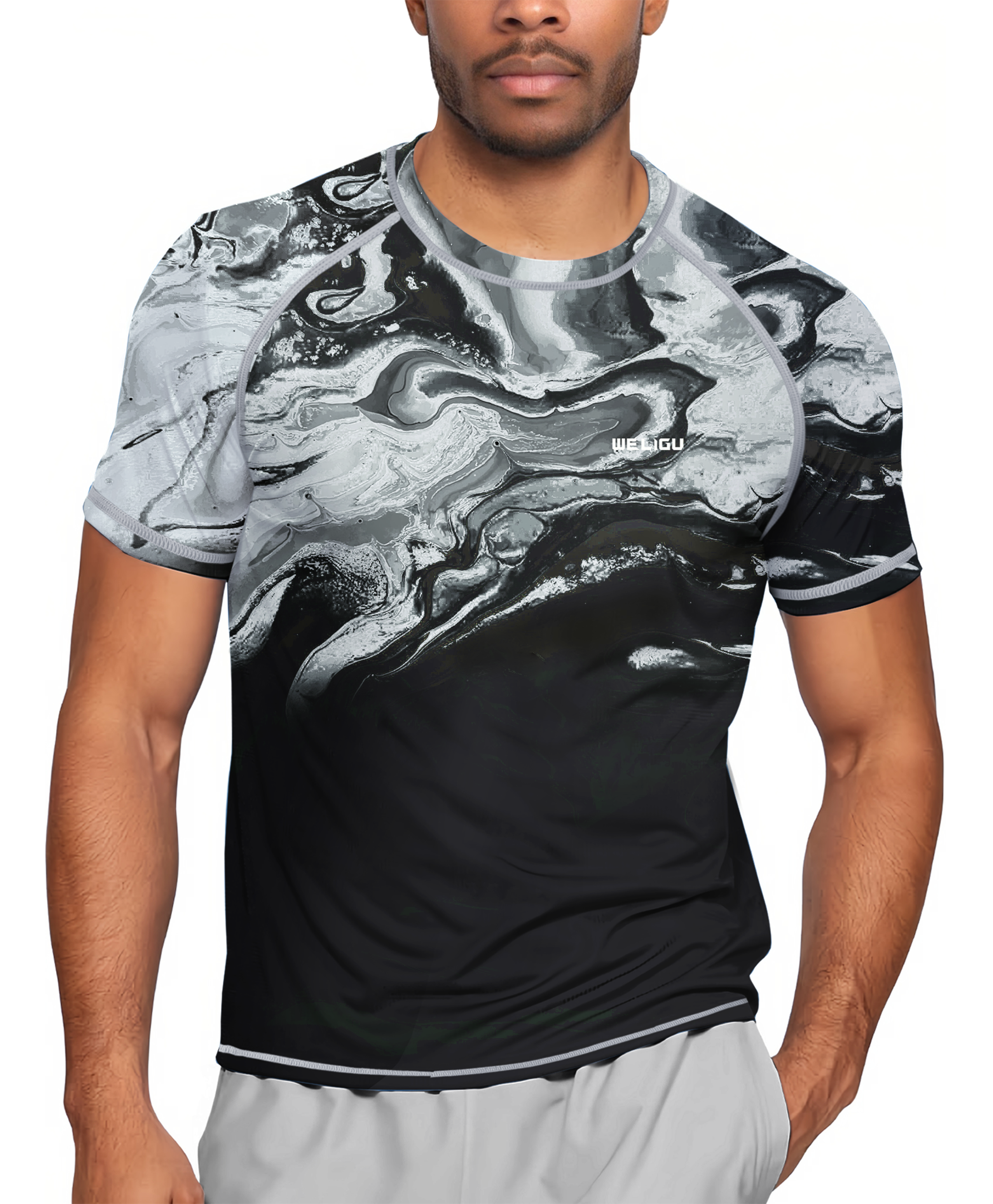 Fish Camo Short Sleeve
