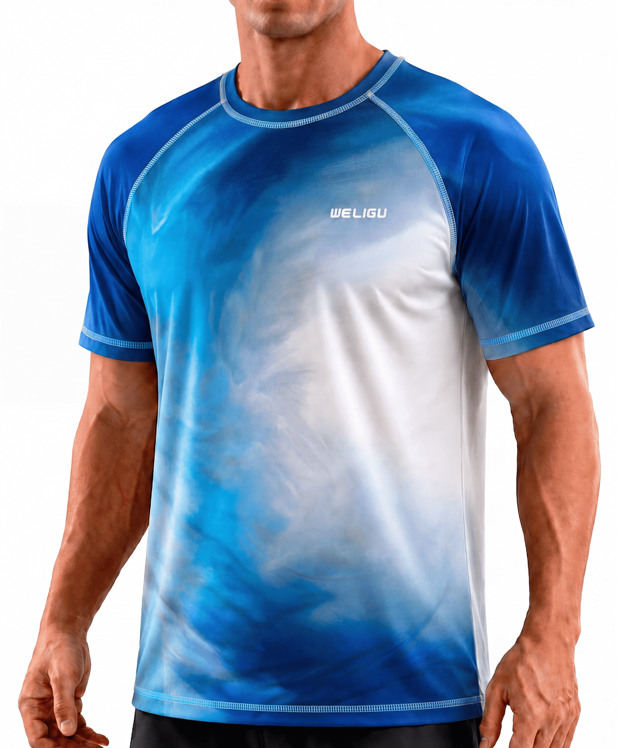 Ombre Neon Short Sleeve