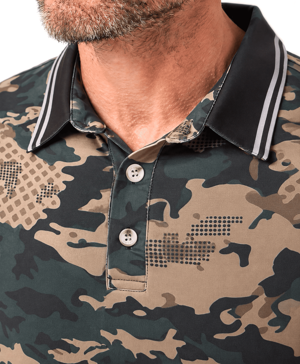 Men's Camo Performance Polo