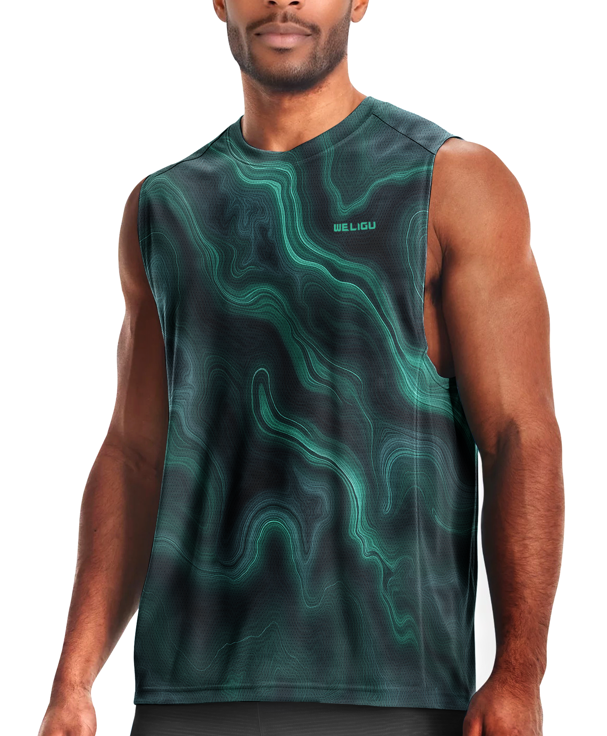 Green Schism Tank Top