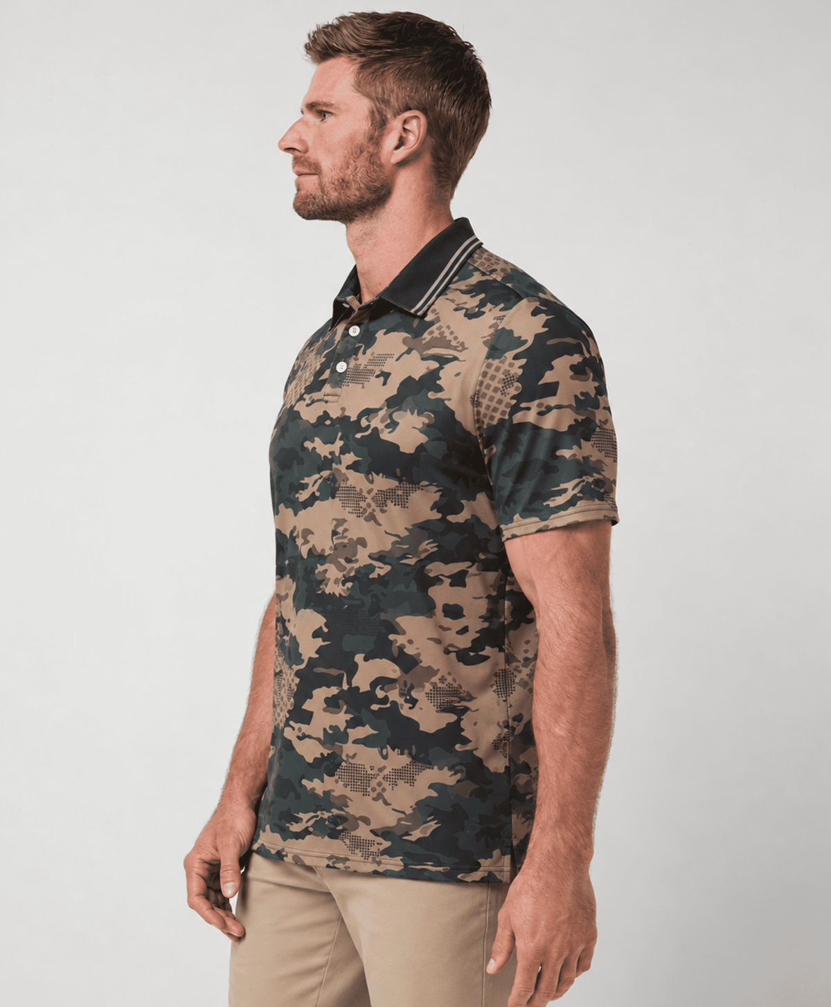 Men's Camo Performance Polo