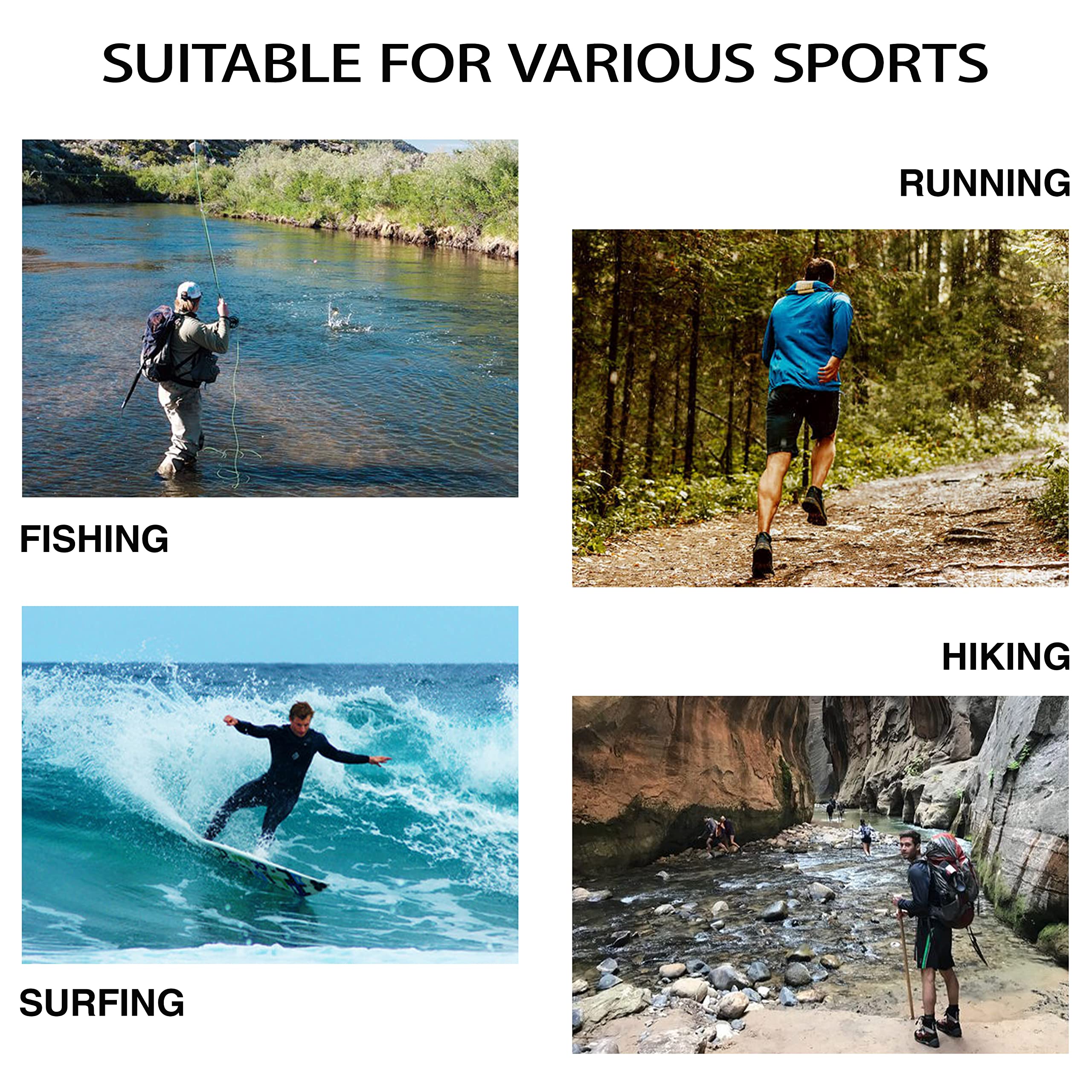 Ocean Blue Splash-Ink UPF 50+ Sunscreen Hoodie