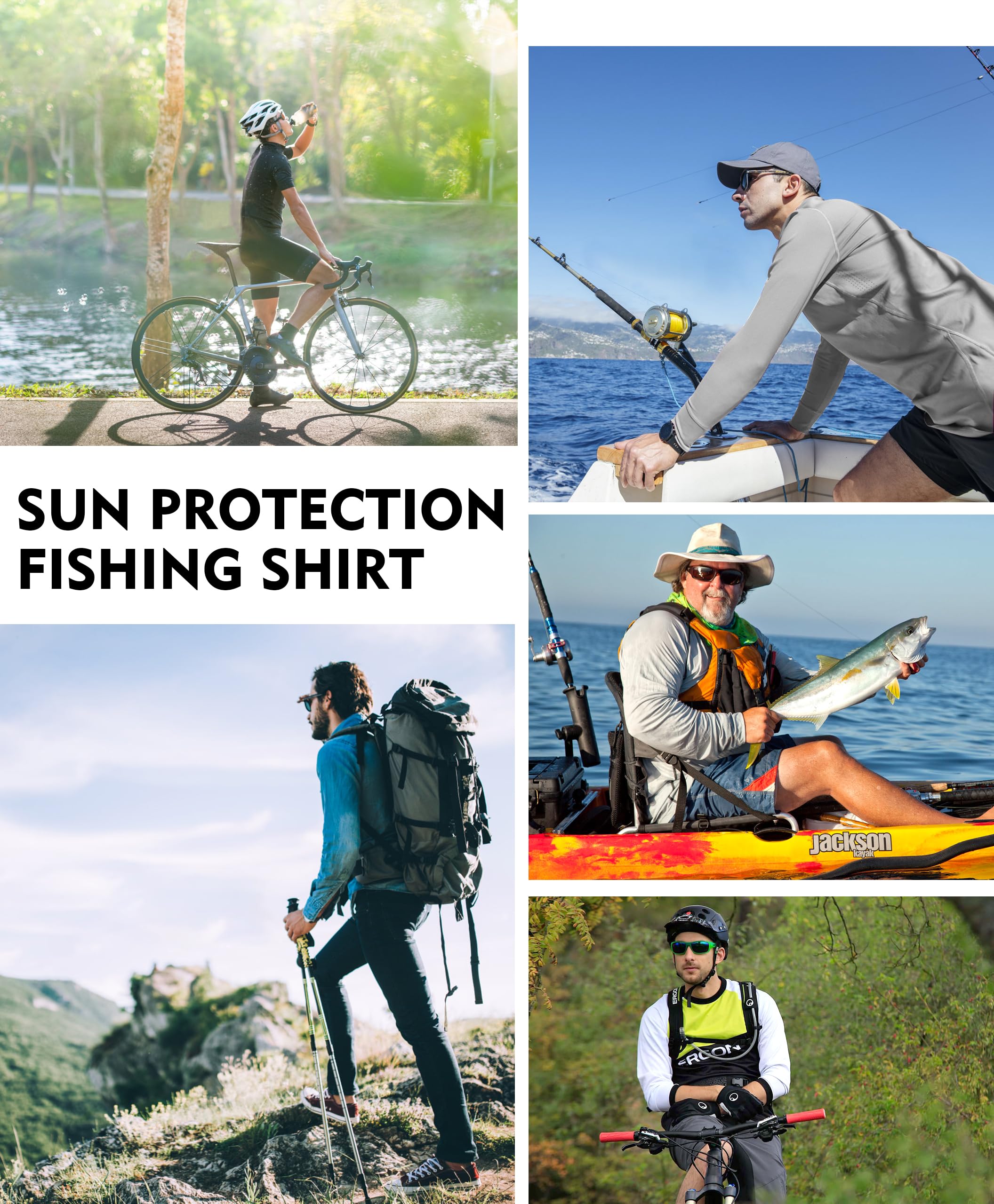 Blue Gradient UPF 50+ Sunscreen Hoodie