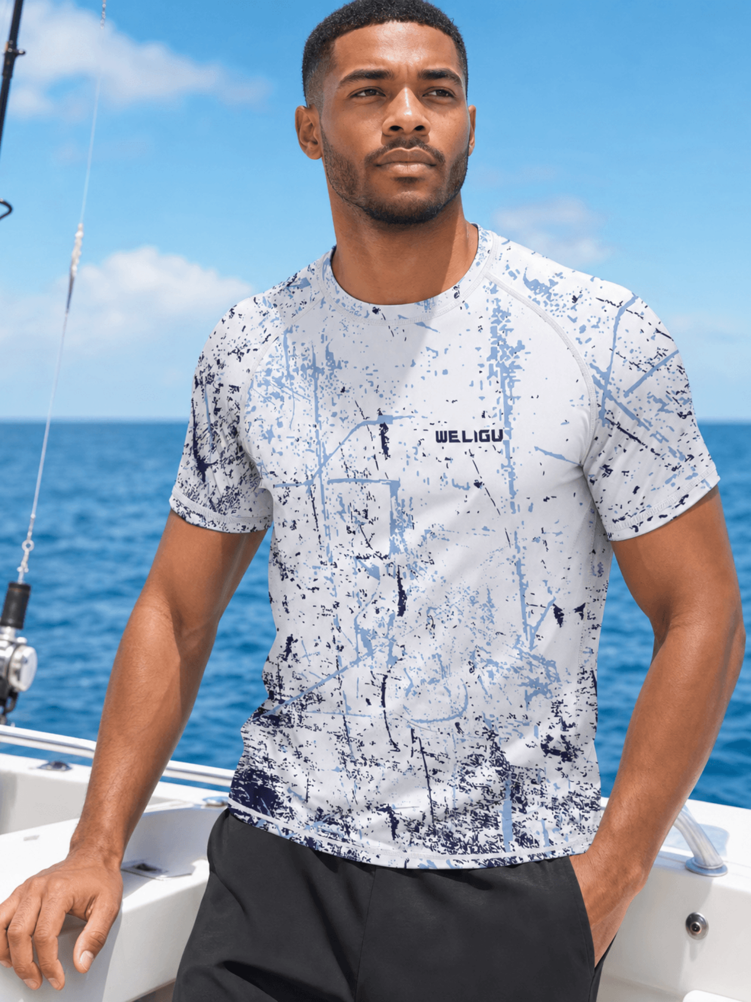 Men’s Cooling Quick-Dry Outdoor Short Sleeve Shirt