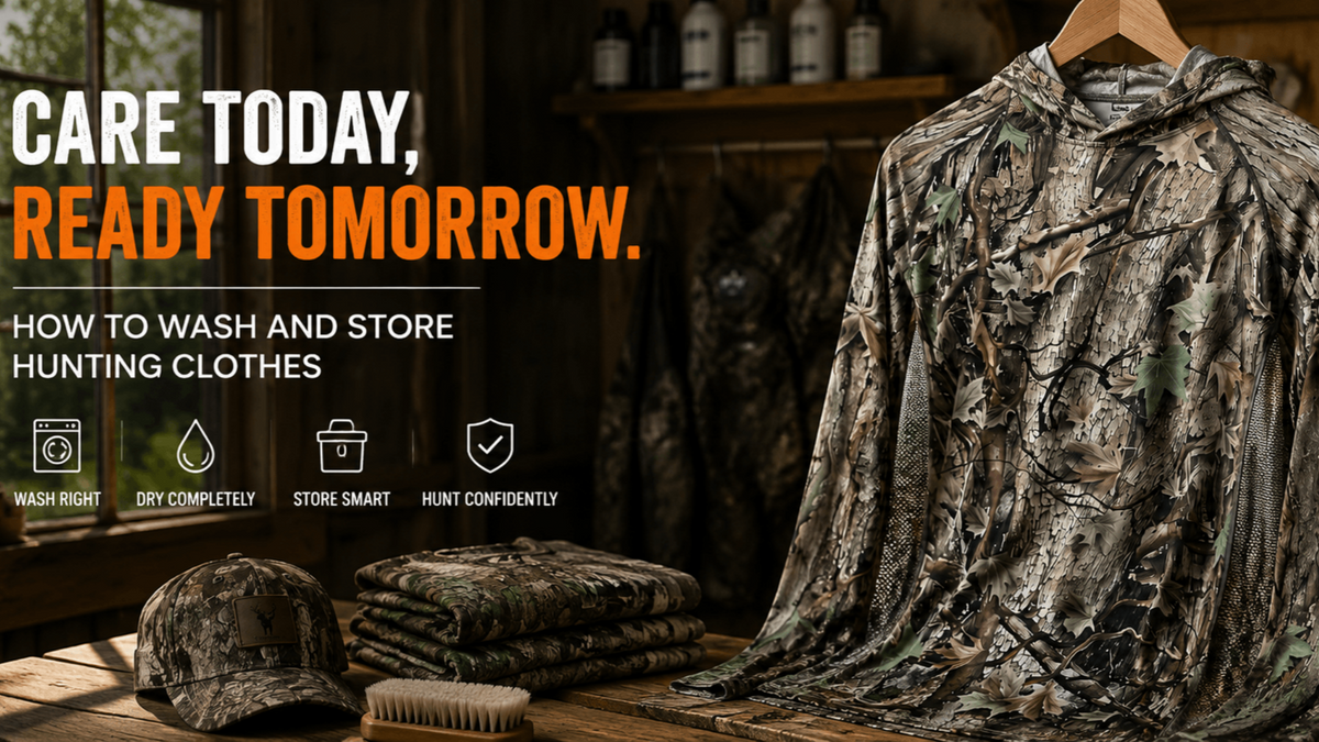 How to Wash and Store Hunting Clothes?
