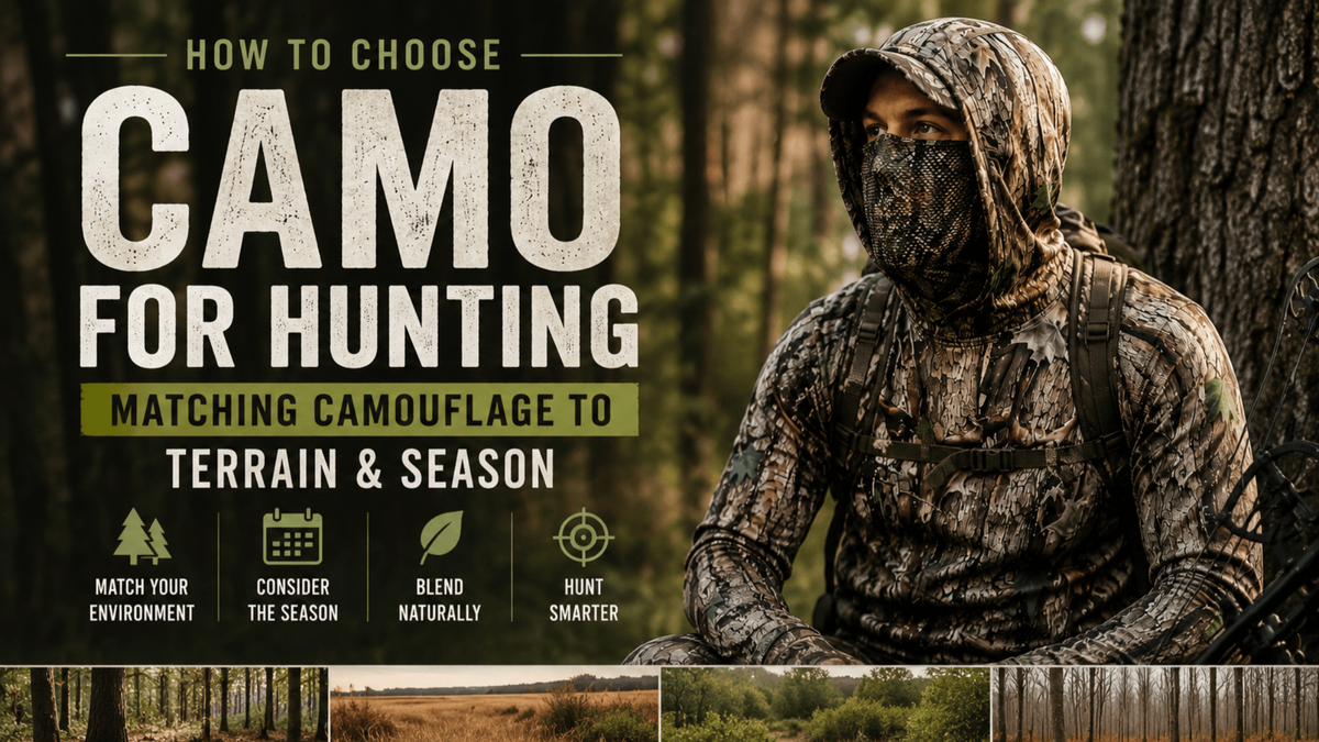 How to Choose Camo for Hunting: Matching Camouflage to Terrain and Season