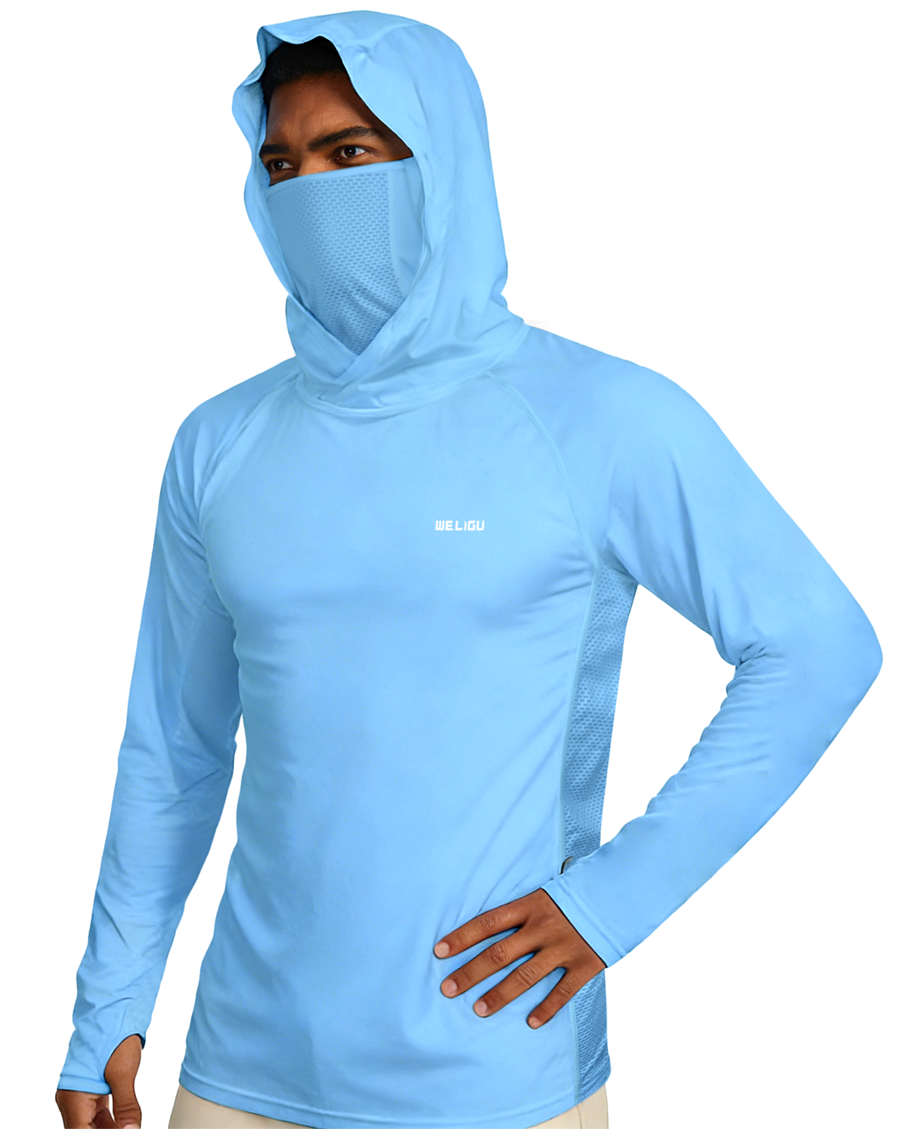 Hooded Shirt with Mask