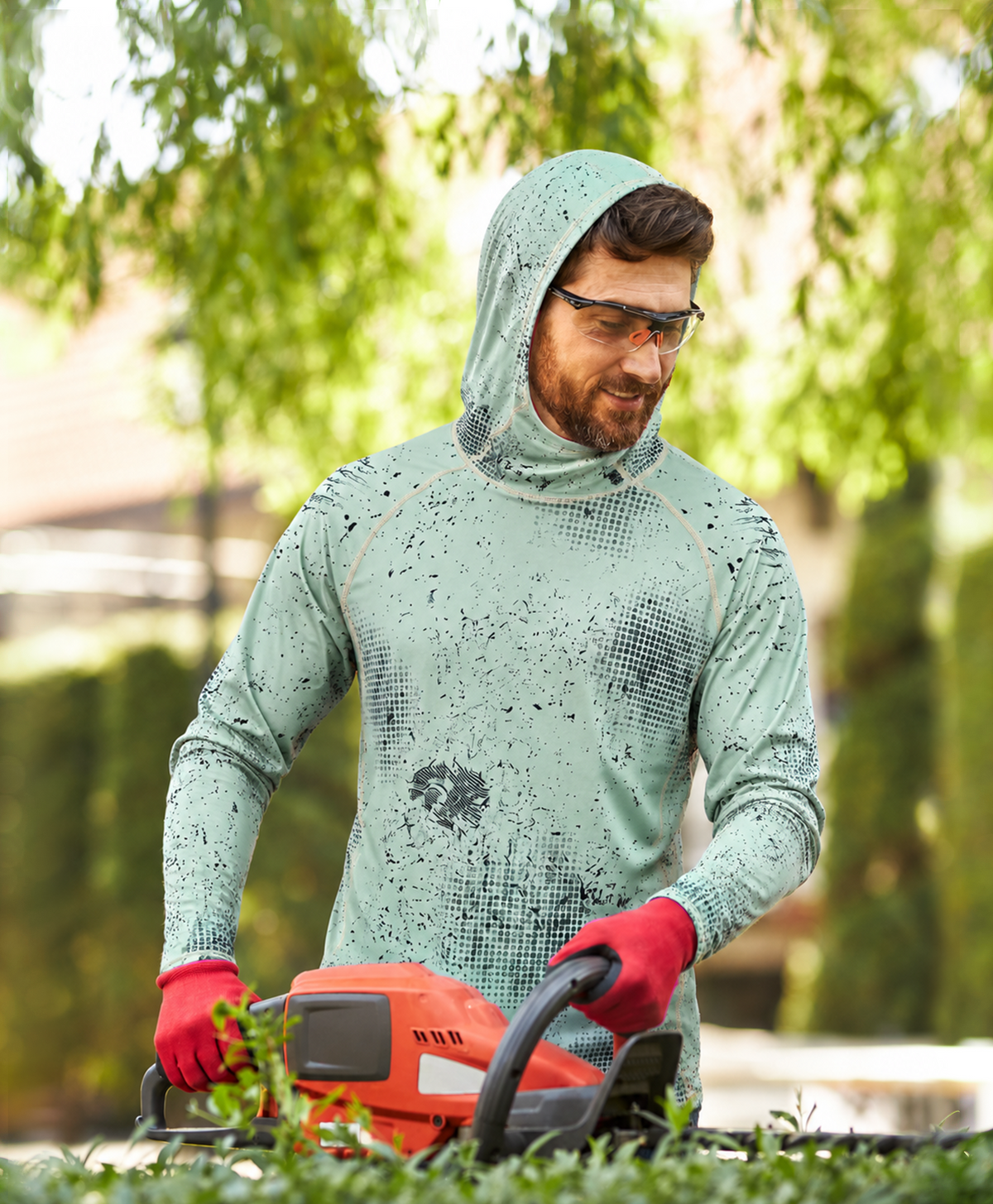 Men's Hooded Performance Shirt