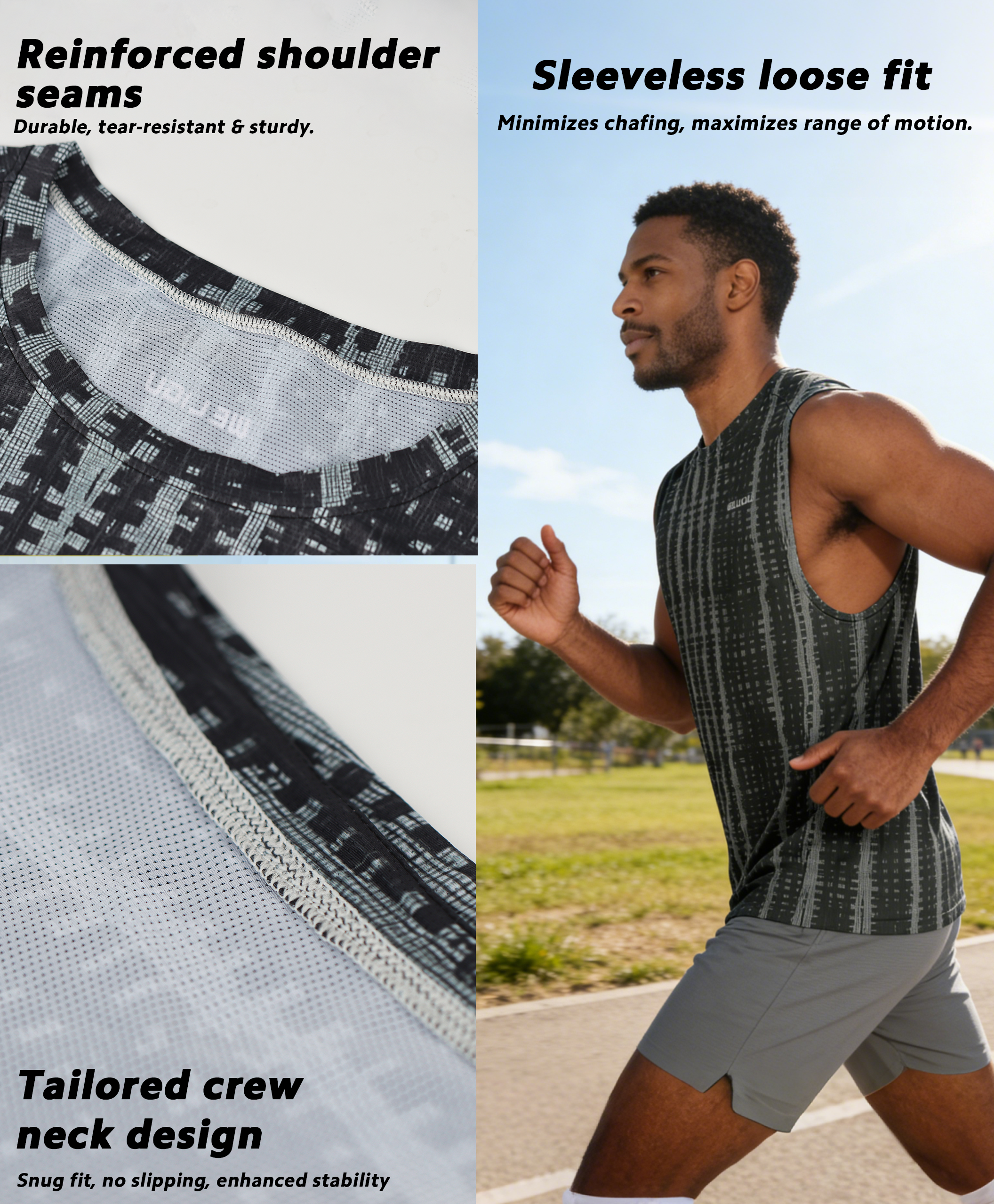 Technosport Printed Tank Top