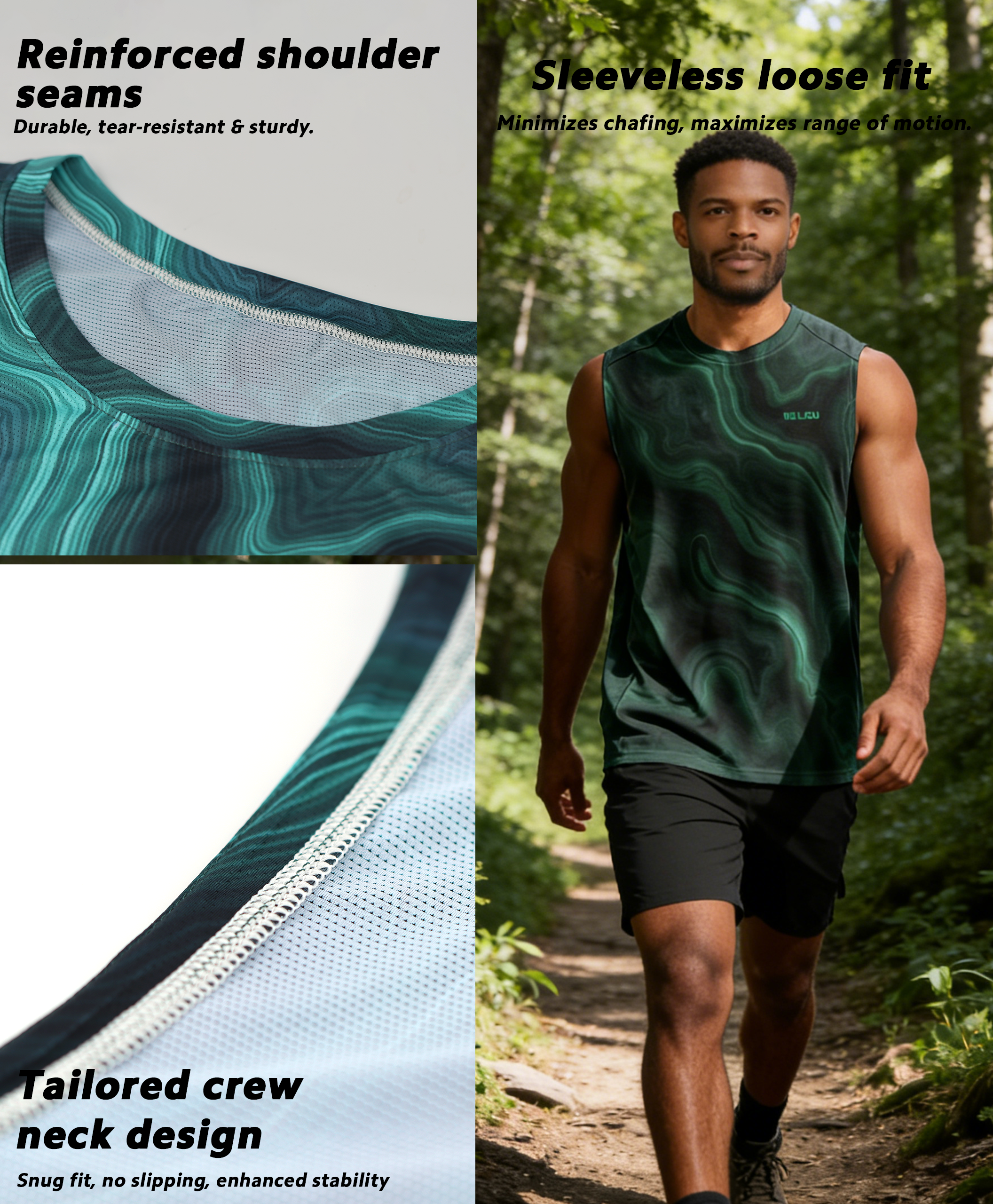 Green Schism Tank Top