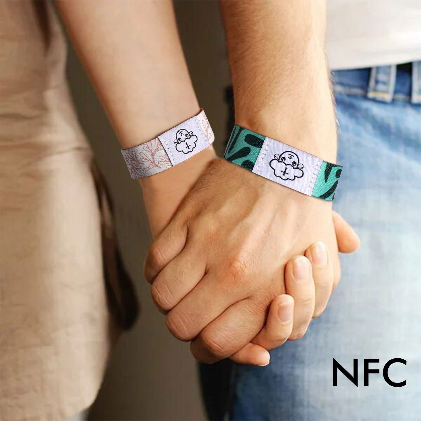 FaithWrist Daily Bible Verse Bracelet - Waterproof, Stretchable & Reversible with Upgraded Chip for Enhanced Performance