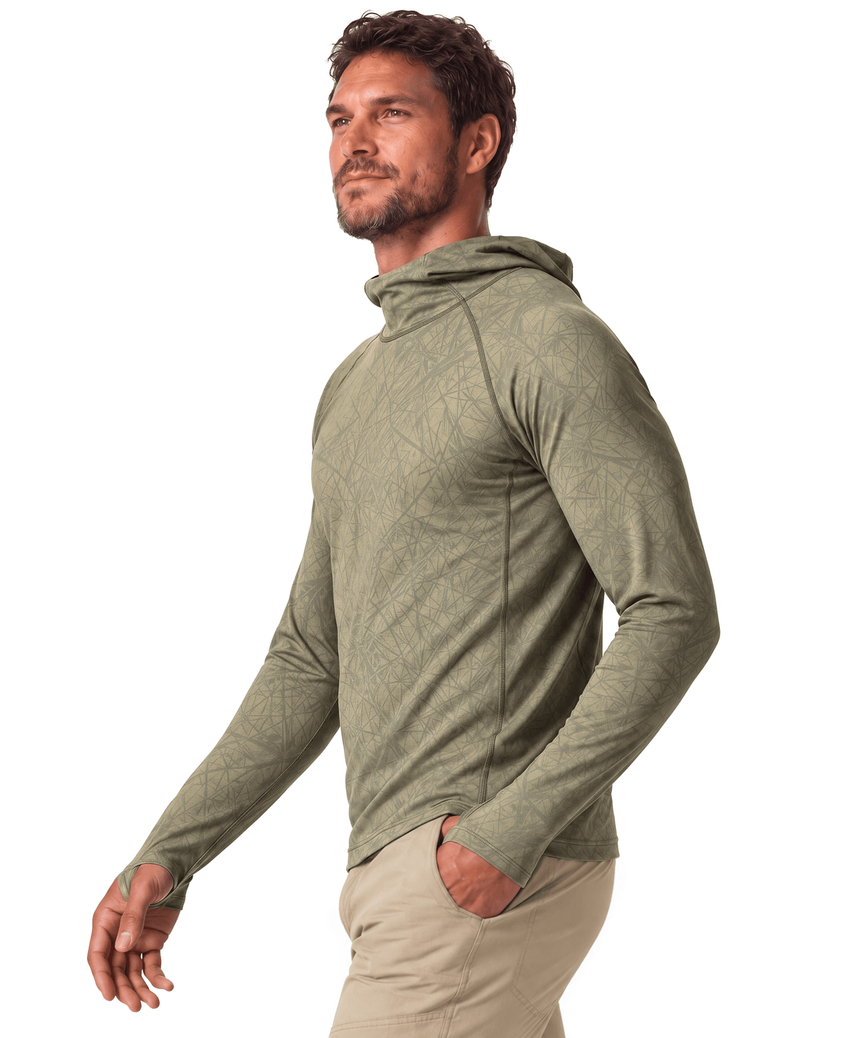 Men's Hooded Performance Shirt