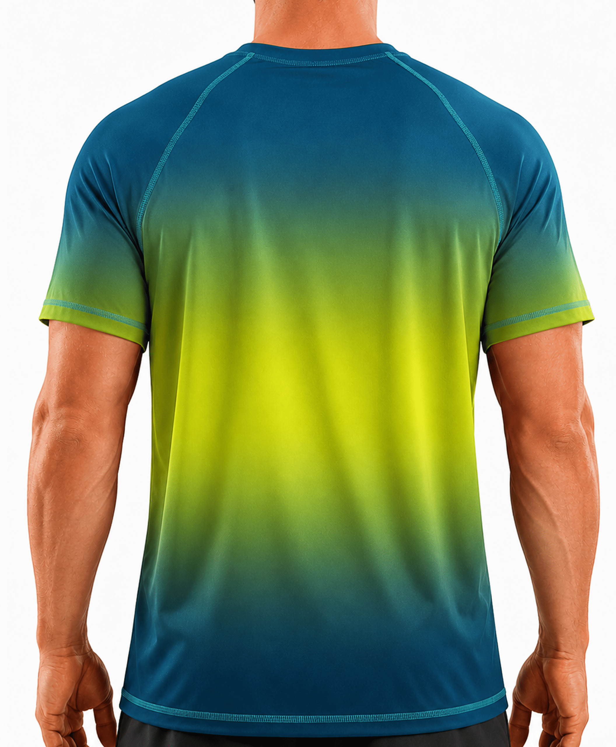 Ombre Neon Short Sleeve