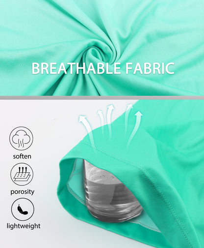 Turquoise Gradient UPF 50+ Sunscreen Hoodie