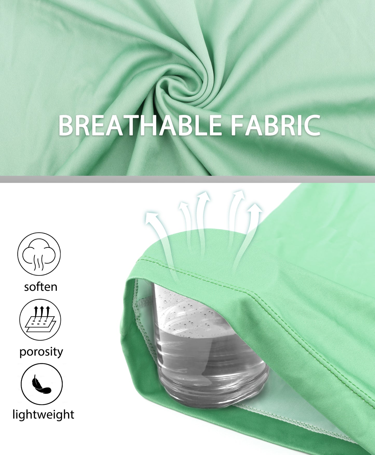 Grass Green Gradient UPF 50+ Sunscreen Hoodie