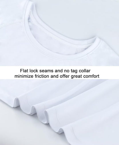 White-Flag Design UPF 50+ Sunscreen Shirt