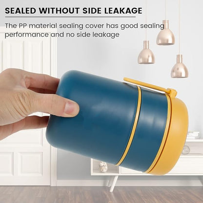 Portable Thermal Cooker Jar | 12H Heat Retention for Office & Gym | BPA-Free & Leakproof