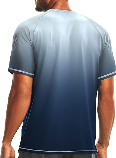 Blue Gradient UPF 50+ Sunscreen T-Shirt