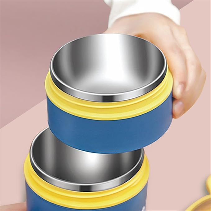 Portable Thermal Cooker Jar | 12H Heat Retention for Office & Gym | BPA-Free & Leakproof