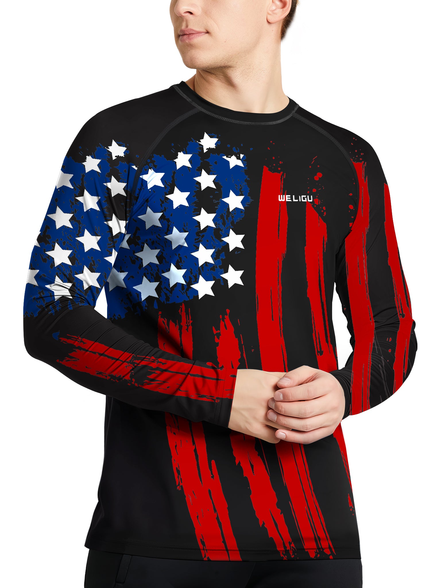 American Flag Performance Tee