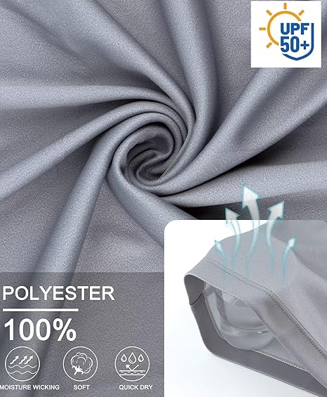 Grey Camouflage UPF 50+ Sun Protection Shirt