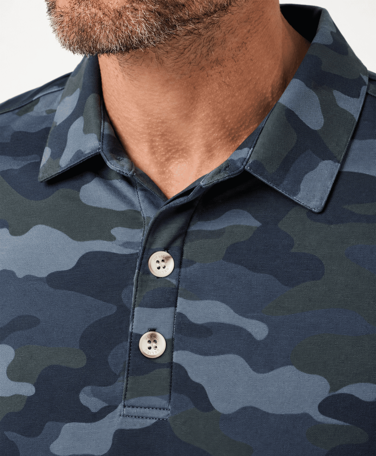 Men's Camo Performance Polo