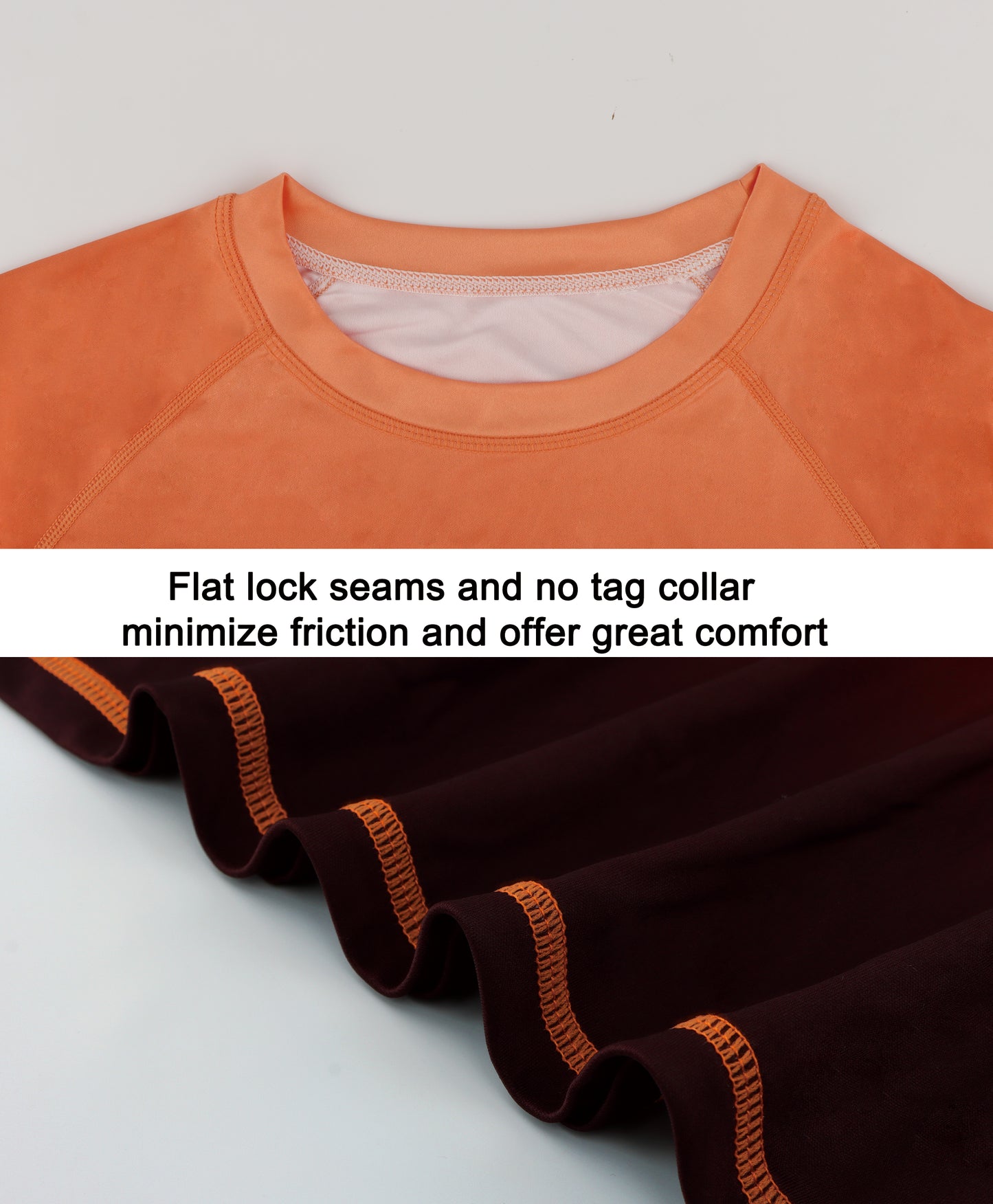 Orange Gradient UPF 50+ Sunscreen T-Shirt