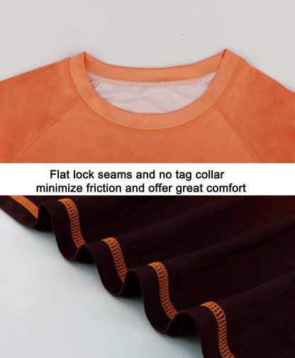 Orange Gradient UPF 50+ Sunscreen T-Shirt